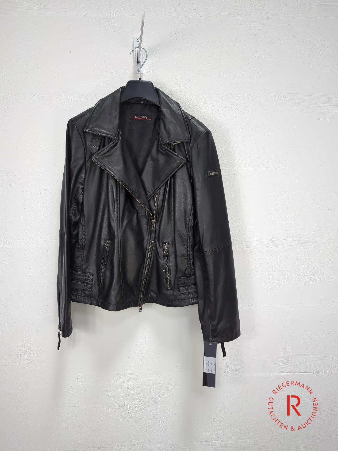 DAMEN LEDERJACKE GRÖSSE 42
